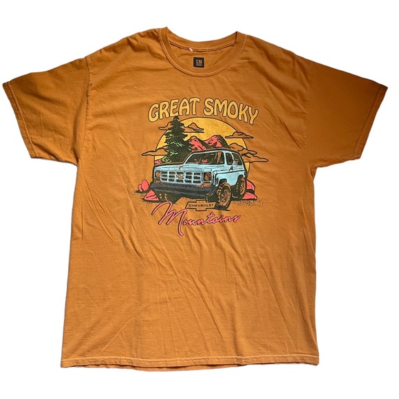 Chevrolet Great Smokey Mountains Graphic Tee NEW - Picture 2 of 4
